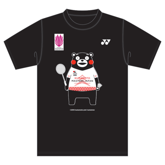 熊本マスターズジャパンロゴTシャツ（ブラック）