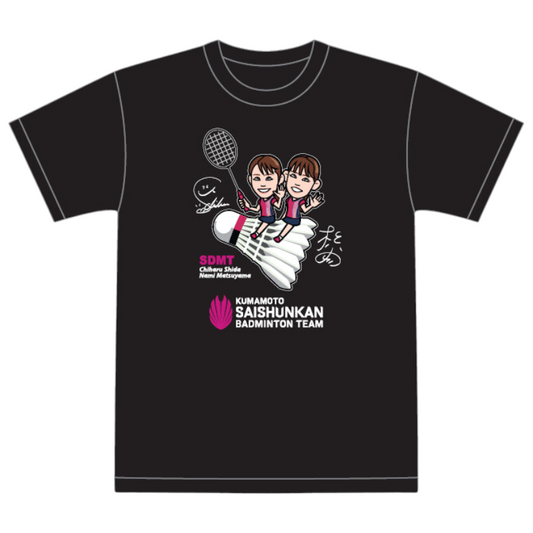 シダマツペア 似顔絵Tシャツ 2024ver.