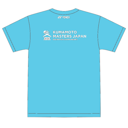 熊本マスターズジャパン2024 ロゴTシャツ（ライトブルー）